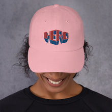 Load image into Gallery viewer, HERO Logo (Blue and Red) Dad hat