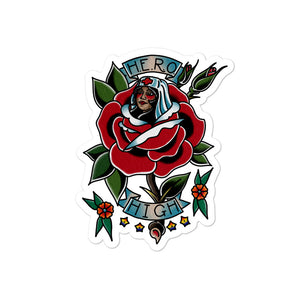 HERO Rose Logo Sticker